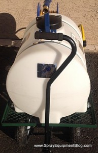 35 Gallon 12 Volt Electric Cart Sprayer Pest Control