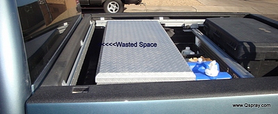 pest control sprayer truck: space is a premium - don't waste it