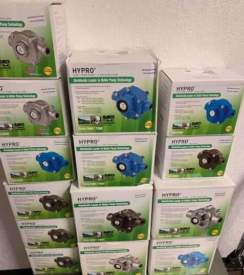 hypro roller pumps