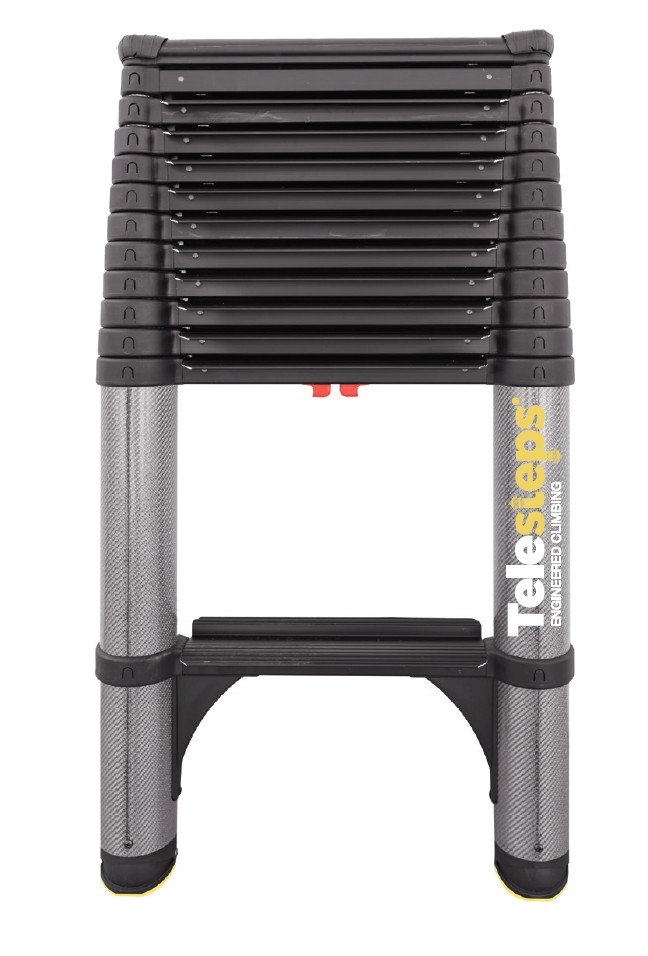 telesteps non-conducting kevlar ladder