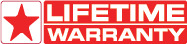 Lifetime warranty logo